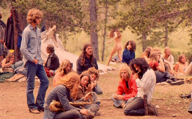 Файл:Rainbow gathering of tribes 1973 .jpg